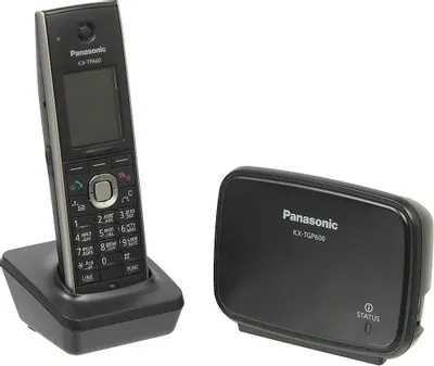 IP телефон Panasonic KX-TGP600RUB &amp;lt; Black &amp;gt; (SIP DECT)