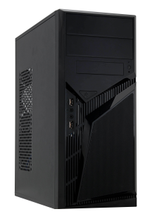 Корпус PowerCool S1007BK-E-450W (Midi Tower, Black, БП ATX 450Вт 120mm,24+8pin,6pin vga, 3*sata, 2*hdd + Буритто