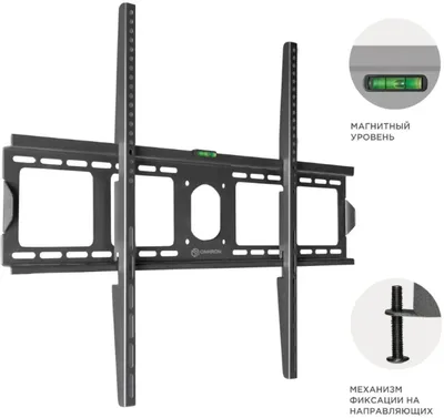 Кронштейн для телевизора Onkron UF4 черный 55 &amp;quot;-100&amp;quot; макс.75кг настенный фиксированный