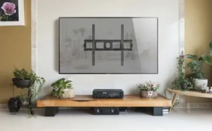 Кронштейн для телевизора Onkron UF4 черный 55 "-100" макс.75кг настенный фиксированный