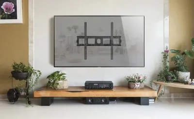 Кронштейн для телевизора Onkron UF4 черный 55 &amp;quot;-100&amp;quot; макс.75кг настенный фиксированный