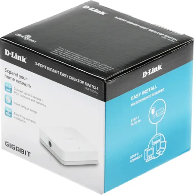 Коммутатор D-Link DGS-1005A 5-port Gigabit Switch (5UTP 10/100/1000Mbps)
