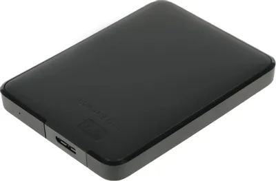 Внешний диск WD Elements Portable 1TB 2.5&amp;quot; &amp;lt; WDBUZG0010BBK-WESN &amp;gt;  USB3.0
