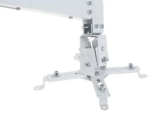 Крепление для проекторов DEXP PM-60W наклон, поворот, до - 20 кг, угол наклона от 15° до 15°, глубина - 600 мм, белый