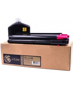 Тонер-картридж БУЛАТ s-Line Kyocera TK-5140M Magenta для ECOSYS M6030/M6530 (6k) (+чип)