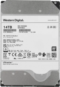 Жесткий диск 14 Tb SATA 6Gb/s Western Digital Ultrastar DC HC530 &amp;lt;WUH721414ALE6L4&amp;gt; 3.5&amp;quot; 7200rpm 512Mb
