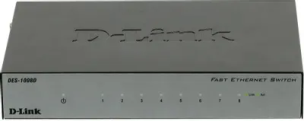Коммутатор D-Link DES-1008D  Fast E-net  Switch  8-port  (8UTP 10/100Mbps)