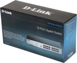 Коммутатор D-Link DGS-1016D/I, неуправляемый