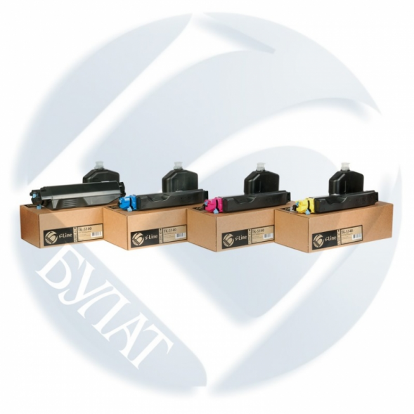 Картридж БУЛАТ s-Line Kyocera TK-5140Y Yellow для ECOSYS M6030/M6530 (5k) (+чип)