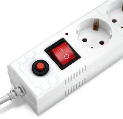 Сетевой фильтр Buro BU-SP5_USB_2A-W, 5м, белый