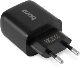 Сетевое зарядное устройство Buro BUWG1 18W 3A (QC) USB-A СЗУ универсальное черный (BUWG18P100BK)