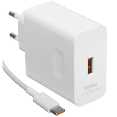 Сетевое зарядное устройство HONOR SuperCharge Power Adapter 100W белый