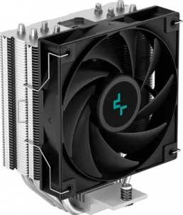 Устройство охлаждения Deepcool &amp;lt;R-AG400-BKNNMN-G-1&amp;gt; AG400 (4пин, 115x/1200/1700/AM4/AM5,31.6дБ,500-2000об/мин,Al+тепл.трубки)