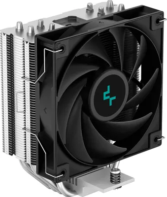 Устройство охлаждения Deepcool &amp;lt;R-AG400-BKNNMN-G-1&amp;gt; AG400 (4пин, 115x/1200/1700/AM4/AM5,31.6дБ,500-2000об/мин,Al+тепл.трубки)