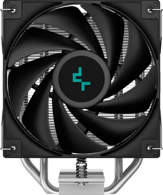 Устройство охлаждения Deepcool &amp;lt;R-AG400-BKNNMN-G-1&amp;gt; AG400 (4пин, 115x/1200/1700/AM4/AM5,31.6дБ,500-2000об/мин,Al+тепл.трубки)