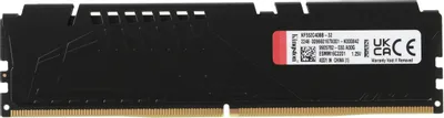Оперативная память 32GB Kingston 5200MT/s DDR5 CL40 DIMM FURY Beast Black XMP KF552C40BB-32