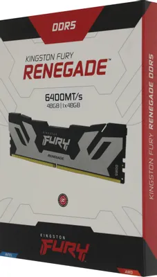 Оперативная память 48Gb Kingston FURY Renegade Silver &amp;lt;KF564C32RS-48&amp;gt; DDR5 6400MHz
