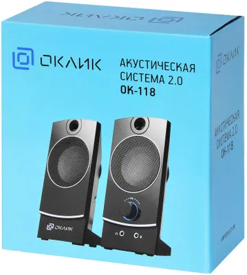 Колонки Oklick OK-118, 2.0