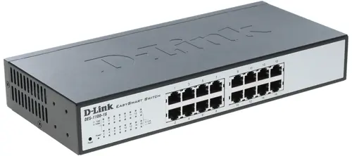 Коммутатор D-Link DES-1100-16 Switch 16 port (16UTP 10/100Mbps)