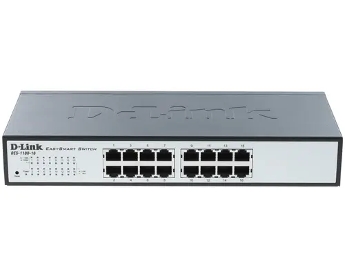 Коммутатор D-Link DES-1100-16 Switch 16 port (16UTP 10/100Mbps)