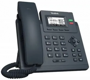 IP телефон Yealink SIP-T31G, 2 аккаунта, PoE, GigE с БП