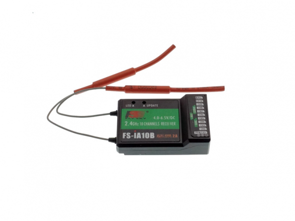 Пульт управления FlySky FS-i6S (4 элементa АА, в кoмплекте)