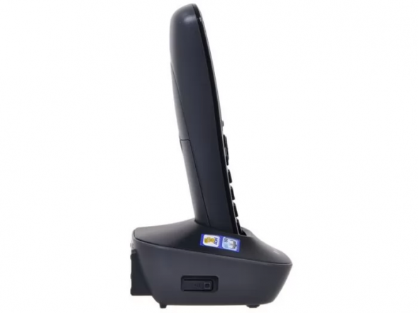 Телефон Panasonic KX-TG1611RUH &amp;lt;Black-Grey&amp;gt; р/тел (трубка с ЖК диспл.,DECT)