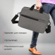 Сумка для ноутбука 14.5&amp;quot; PC PET PCP14A2GY, серый/черный