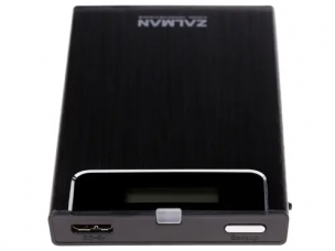 Внешний бокс Zalman &amp;lt; ZM-VE350 Black &amp;gt; (2.5&amp;quot;SATA HDD, USB3.0, Al, эмулятор CD 