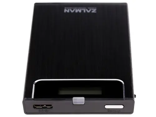 Внешний бокс Zalman &amp;lt; ZM-VE350 Black &amp;gt; (2.5&amp;quot;SATA HDD, USB3.0, Al, эмулятор CD 