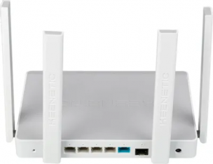 Wi-Fi роутер KEENETIC Giga, AX1800, белый [kn-1011]