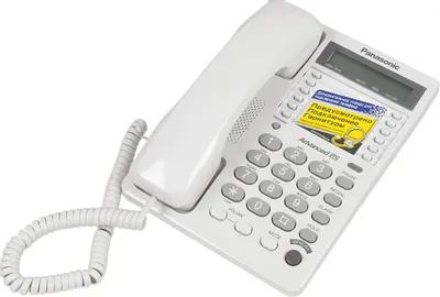 Проводной телефон Panasonic KX-TS2362RUW &amp;lt;White&amp;gt;