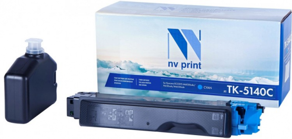 Картридж NV Print Kyocera TK-5140 Cyan для ECOSYS M6030cdn/ M6530cdn/ P6130cdn (5000k)