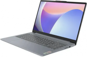Ноутбук Lenovo IP3 Slim 15IRH8  i5-13420H/8/512SSD/15.6"/FHD/noOS/серый 83EM000CLK