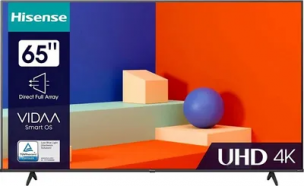 Телевизор 65&amp;quot;  Hisense 65A6K черный 4K Ultra HD 60Hz DVB-T DVB-T2 DVB-C DVB-S DVB-S2 USB WiFi Smart TV