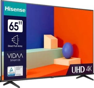 Телевизор 65&amp;quot;  Hisense 65A6K черный 4K Ultra HD 60Hz DVB-T DVB-T2 DVB-C DVB-S DVB-S2 USB WiFi Smart TV