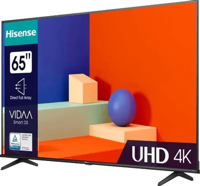 Телевизор 65&amp;quot;  Hisense 65A6K черный 4K Ultra HD 60Hz DVB-T DVB-T2 DVB-C DVB-S DVB-S2 USB WiFi Smart TV