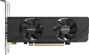 Видеокарта 6Gb &amp;lt;PCI-E&amp;gt; GDDR6 GIGABYTE GV-N3050OC-6GL (RTL) 2xHDMI+2xDP &amp;lt;GeForce RTX3050&amp;gt;