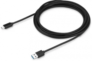 Кабель USB 3.0 A--&gt;Type-C  (3м), Buro BHP USB-TPC-3  черный