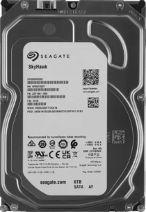 Жесткий диск 6 Tb HDD Seagate SATA3 Skyhawk Surveillance 5400 256Mb ST6000VX008