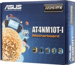 Материнская плата ASUS AT4NM10T-I / SI (RTL) AtomD425 &lt; Intel NM10 &gt; SVGA+GbLAN SATA Mini-ITX 2DDR-III SODIMM