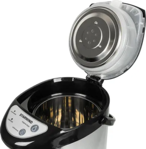 Термопот StarWind STP5181, черный и серебристый