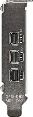 Видеокарта 4Gb &amp;lt;PCI-E&amp;gt; GDDR6 NVIDIA Quadro T400 &amp;lt;900-5G172-2240-000&amp;gt; Mini DisplayPort x3, cable + bracket, 4GB, Bulk Packing