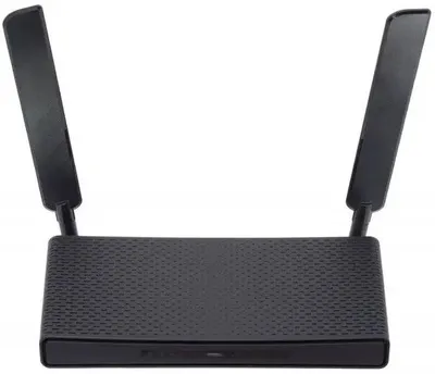 Wi-Fi роутер MIKROTIK hAP ac3, AC1200, черный [rbd53ig-5hacd2hnd]