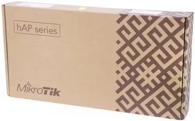 Wi-Fi роутер MIKROTIK hAP ac3, AC1200, черный [rbd53ig-5hacd2hnd]