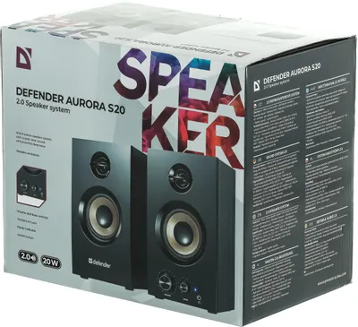 Колонки Defender Aurora S20, 2.0