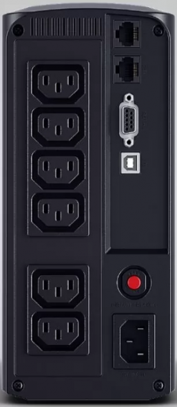 ИБП 1000VA CyberPower VP1000EILCD Line-Interactive 1000VA/550W USB/RS-232/RJ11/45 (6 IEC С13)