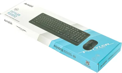 Комплект (клавиатура+мышь) A4Tech Fstyler FG1012