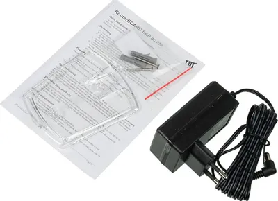 Wi-Fi роутер MIKROTIK hAP ac lite TC, AC750, черный [rb952ui-5ac2nd-tc]