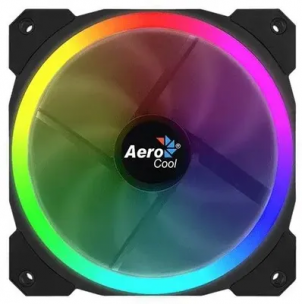 Вентилятор 120mm Aerocool Orbit 120x120mm 3-pin 14dB 153gr LED Ret